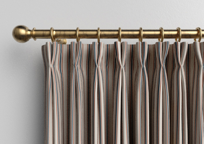 The British Stripe Co. Mary, Teignbridge No.2 - Made to Measure Curtains - Image 10